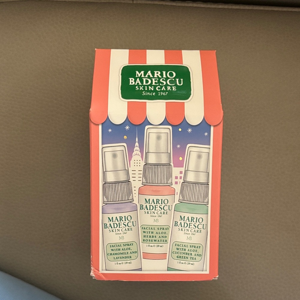 NEW Mario Badescu Facial Spray Set - Green, Pink, Purple